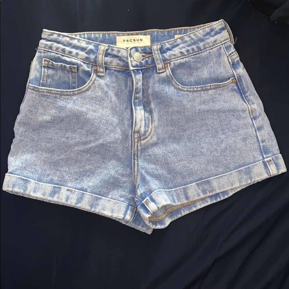 PacSun Light Blue Jean Shorts